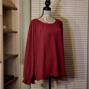 Jessica Simpson Magenta Blouse